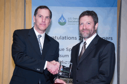 Steve Rowe Darigold Sustainability award dairyfoods.com