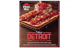 DMI and Pizza Hut Detroit-style pizza