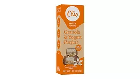 Clio Vanilla Almond Greek yogurt bars