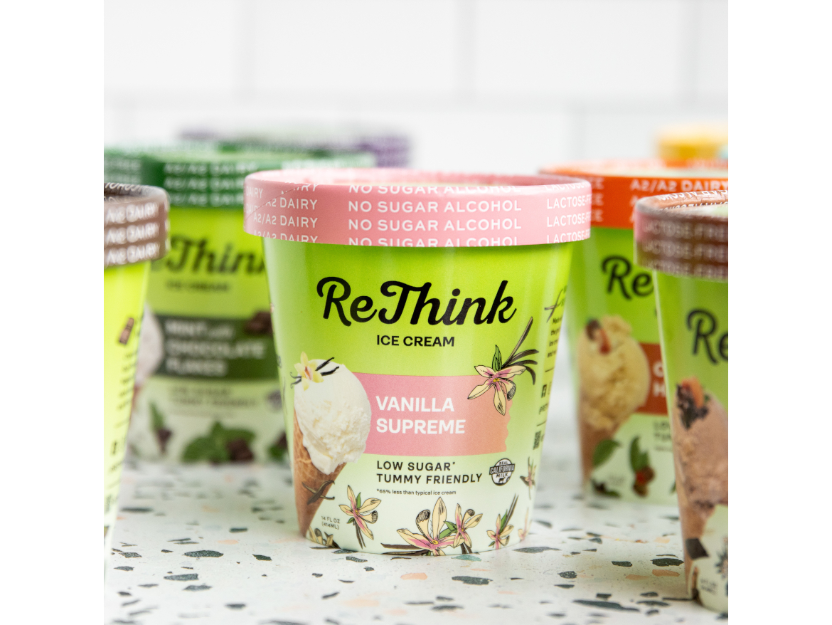 ReThink ice cream reformulation
