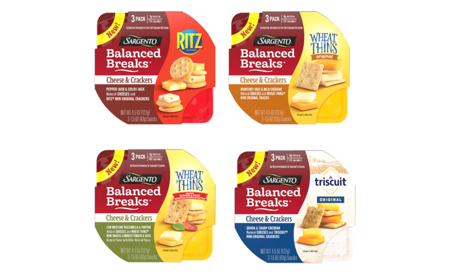 Sargento Balanced Breaks cheese and crackers snacks