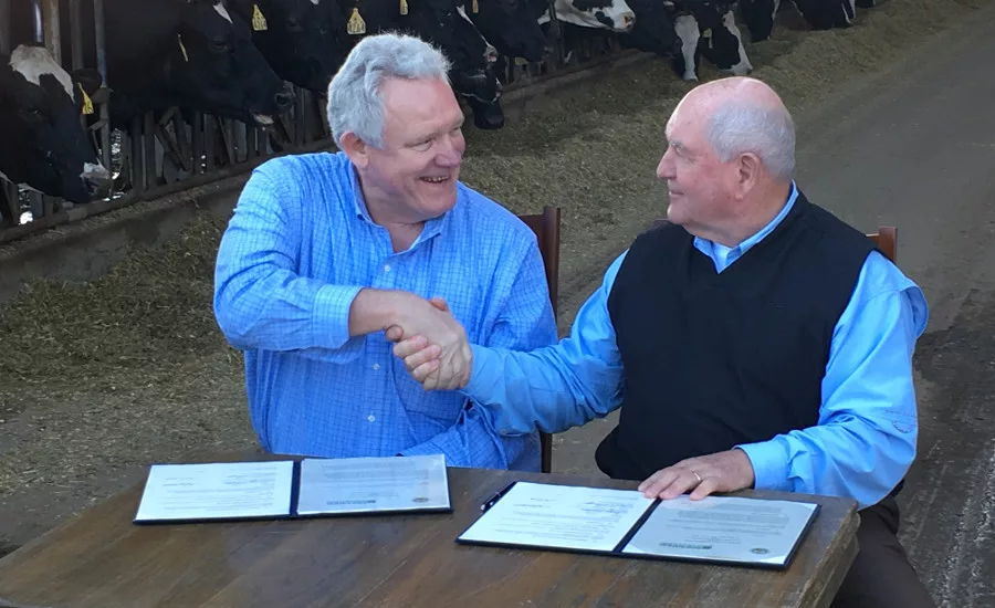 USDA, Innovation Center for U.S. Dairy MOU signing