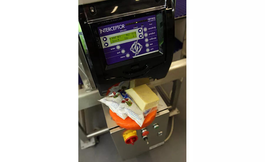 Fortress tunes into dairy metal inspection frequencies