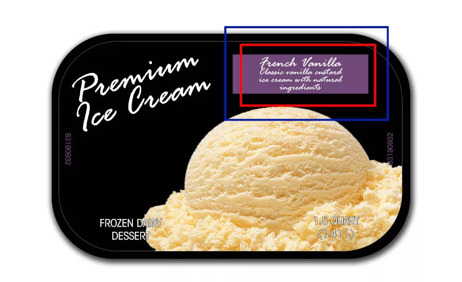 Ensuring Matching Label & Caps Ice Cream Manufacturers Turn to Vision