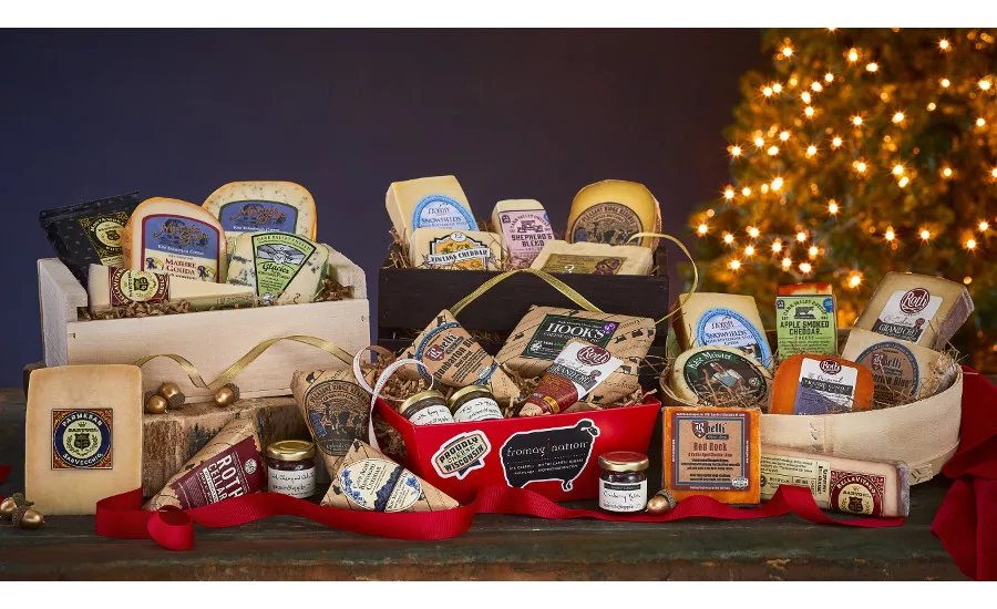 Wisconsin cheese baskets