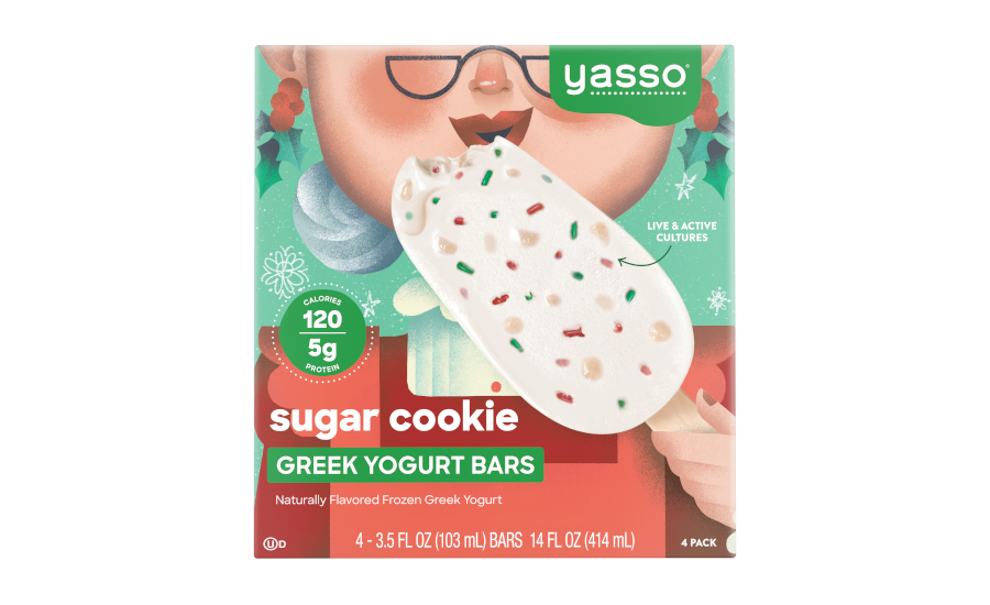 Yasso holiday flavors frozen Greek yogurt