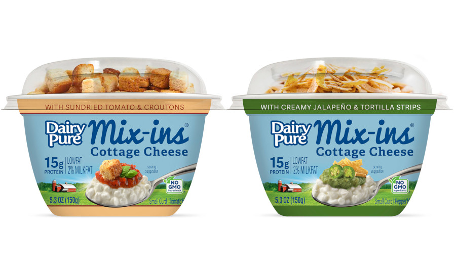Dairypure Adds New Flavors To Its Mix Ins Cottage Cheese Line