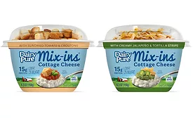 DairyPure savory MixIns cottage cheese