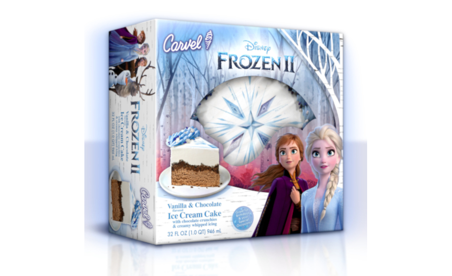 Frozen Rich Product Carvel ice cream cake