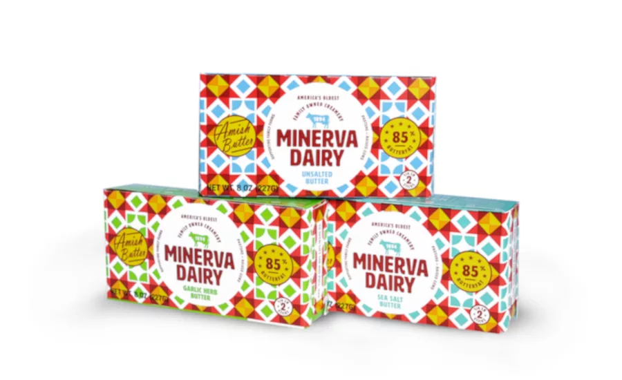 Minerva Dairy new packaging