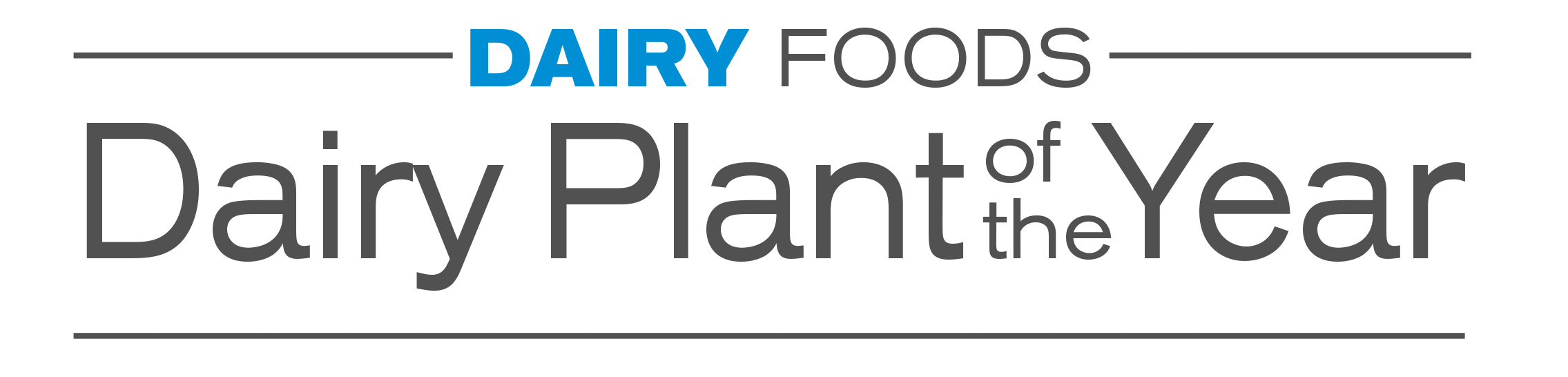 Dairy Foods Plant of the Year Awards banner