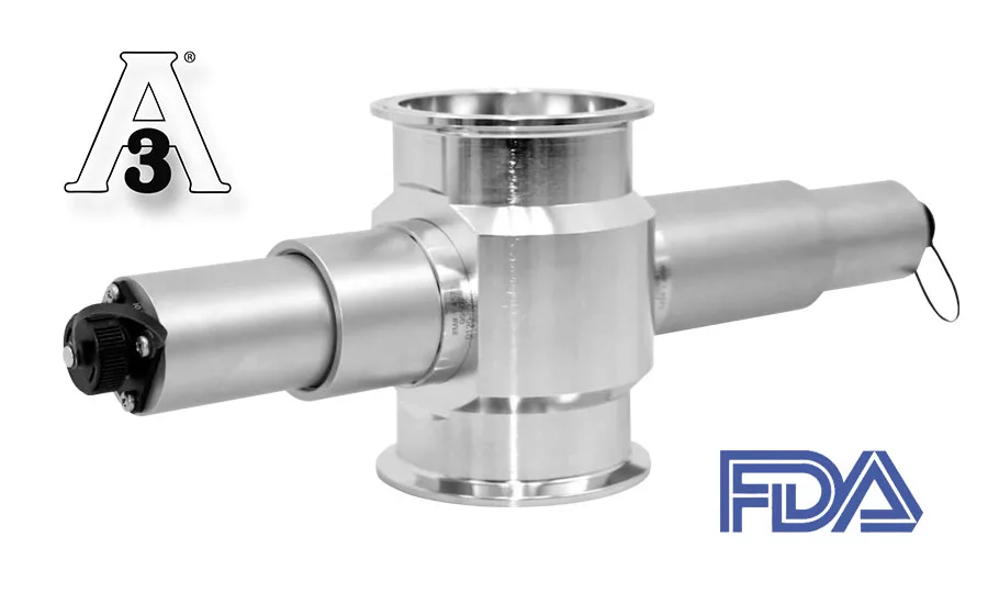optek inline AF16 absorption sensor, 3A and FDA approved