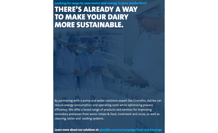 Grundfos Helps You Reach Your Sustainability Goals in the Dairy Industry