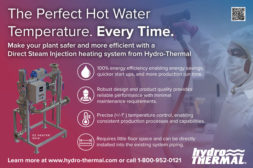 The Perfect Hot Water Temperature. Every Time. From Hydro-Thermal