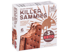 Killer Creamery zero sugar ice cream sandwich