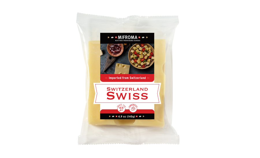 Mifroma swiss cheese packaging